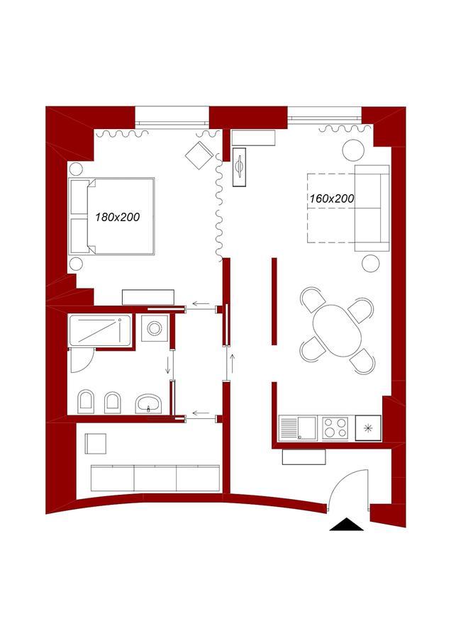 Apartmán Loft 96 Benátky Exteriér fotografie